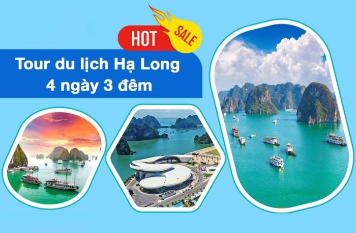 NINH BÌNH – HẠ LONG 4 NGÀY 3 ĐÊM (3 đêm Khách sạn)